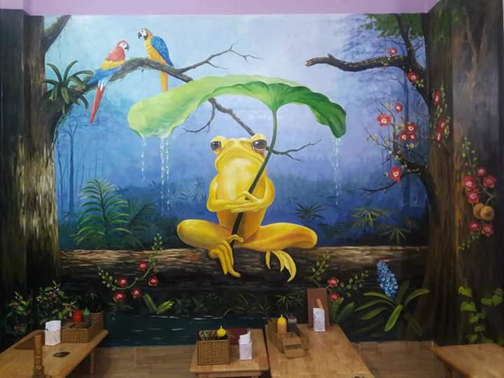 Vẽ tranh tường đẹp nhất TP Vinh Nghệ An